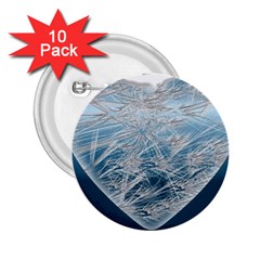 Frozen Heart 2 25  Buttons (10 Pack) 