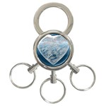 Frozen Heart 3-Ring Key Chains Front