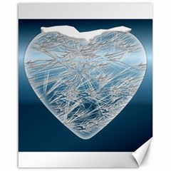 Frozen Heart Canvas 16  X 20  