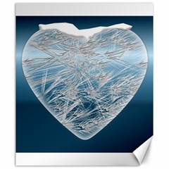 Frozen Heart Canvas 20  X 24  