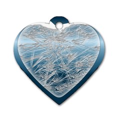 Frozen Heart Dog Tag Heart (one Side) by Amaryn4rt