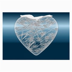 Frozen Heart Large Glasses Cloth