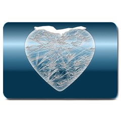 Frozen Heart Large Doormat 