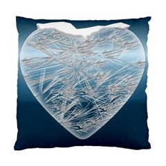 Frozen Heart Standard Cushion Case (two Sides)