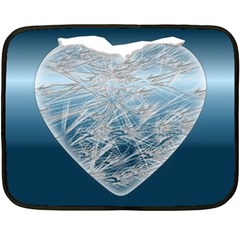 Frozen Heart Double Sided Fleece Blanket (mini) 