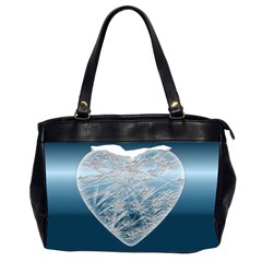 Frozen Heart Office Handbags (2 Sides) 