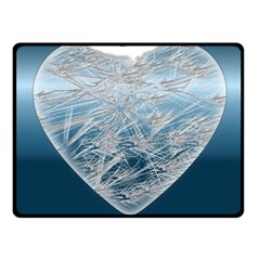 Frozen Heart Fleece Blanket (small)