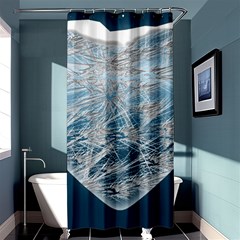 Frozen Heart Shower Curtain 36  X 72  (stall) 