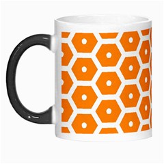 Golden Be Hive Pattern Morph Mugs