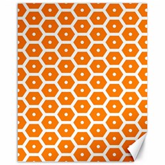 Golden Be Hive Pattern Canvas 16  X 20  