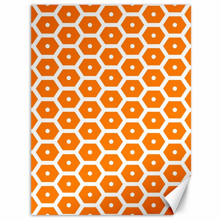 Golden Be Hive Pattern Canvas 36  x 48  