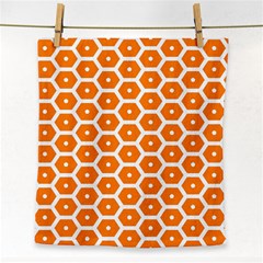 Golden Be Hive Pattern Face Towel by Amaryn4rt