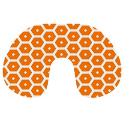 Golden Be Hive Pattern Travel Neck Pillows