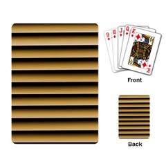 Golden Line Background Playing Card by Amaryn4rt