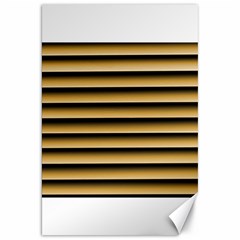 Golden Line Background Canvas 20  X 30  