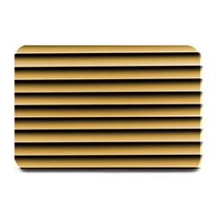 Golden Line Background Plate Mats