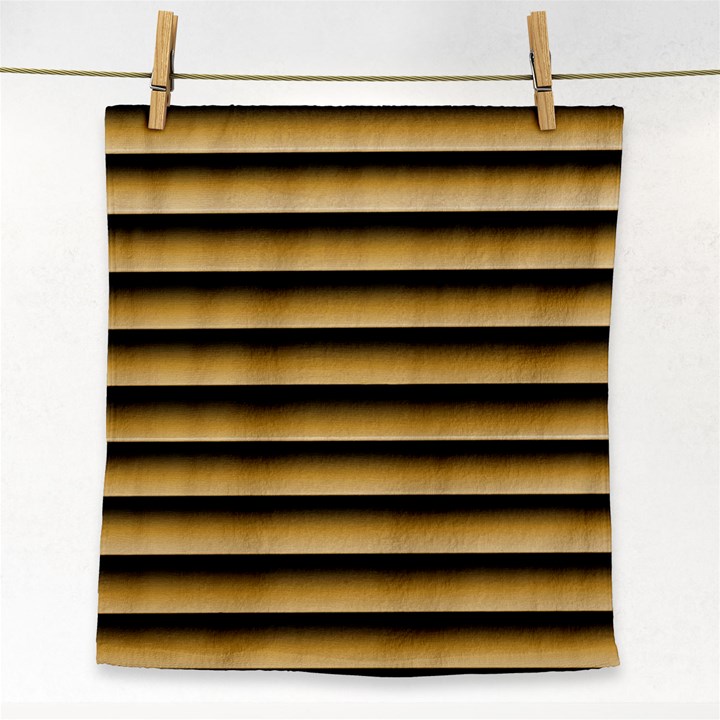 Golden Line Background Face Towel