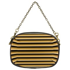 Golden Line Background Chain Purses (one Side) 