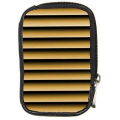 Golden Line Background Compact Camera Cases