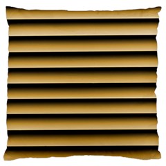 Golden Line Background Standard Flano Cushion Case (one Side) by Amaryn4rt