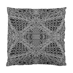 Gray Psychedelic Background Standard Cushion Case (Two Sides)