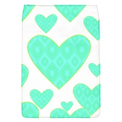 Green Heart Pattern Flap Covers (s) 