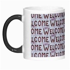 Welcome Letters Pattern Morph Mugs by dflcprints