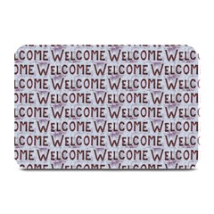 Welcome Letters Pattern Plate Mats by dflcprints