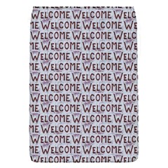 Welcome Letters Pattern Flap Covers (s) 