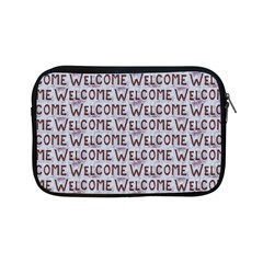 Welcome Letters Pattern Apple Ipad Mini Zipper Cases