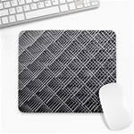 Grid Wire Mesh Stainless Rods Rods Raster Large Mousepads Front