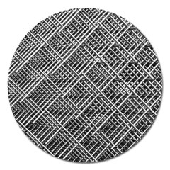 Grid Wire Mesh Stainless Rods Rods Raster Magnet 5  (round)