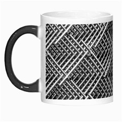 Grid Wire Mesh Stainless Rods Rods Raster Morph Mugs