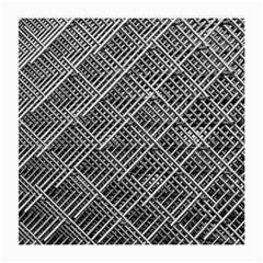 Grid Wire Mesh Stainless Rods Rods Raster Medium Glasses Cloth (2-side) by Amaryn4rt