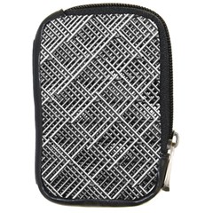 Grid Wire Mesh Stainless Rods Rods Raster Compact Camera Cases by Amaryn4rt