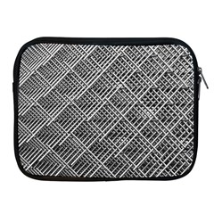 Grid Wire Mesh Stainless Rods Rods Raster Apple Ipad 2/3/4 Zipper Cases