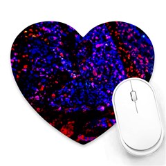 Grunge Abstract Heart Mousepads