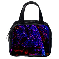 Grunge Abstract Classic Handbags (one Side)