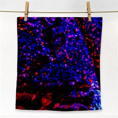 Grunge Abstract Face Towel