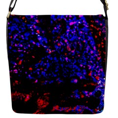 Grunge Abstract Flap Messenger Bag (s)