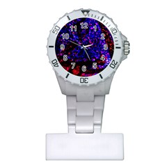 Grunge Abstract Plastic Nurses Watch