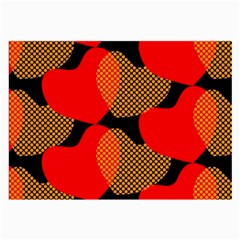 Heart Pattern Large Glasses Cloth