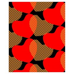 Heart Pattern Drawstring Bag (small)