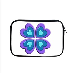 Light Blue Heart Images Apple Macbook Pro 15  Zipper Case