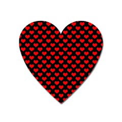 Love Pattern Hearts Background Heart Magnet