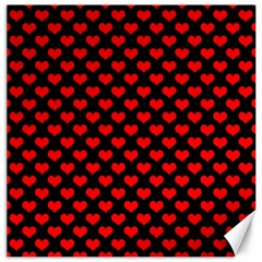 Love Pattern Hearts Background Canvas 16  X 16  