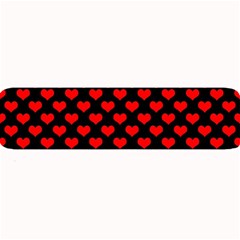 Love Pattern Hearts Background Large Bar Mats