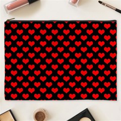 Love Pattern Hearts Background Cosmetic Bag (xxxl) 