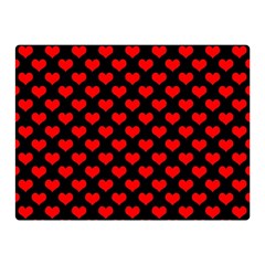 Love Pattern Hearts Background Double Sided Flano Blanket (mini) 