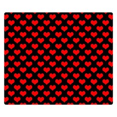 Love Pattern Hearts Background Double Sided Flano Blanket (small) 